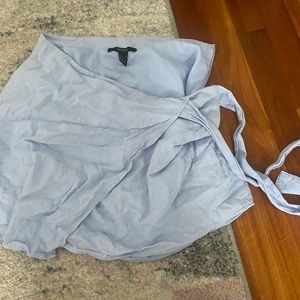 Forever 21 wrap tie skirt